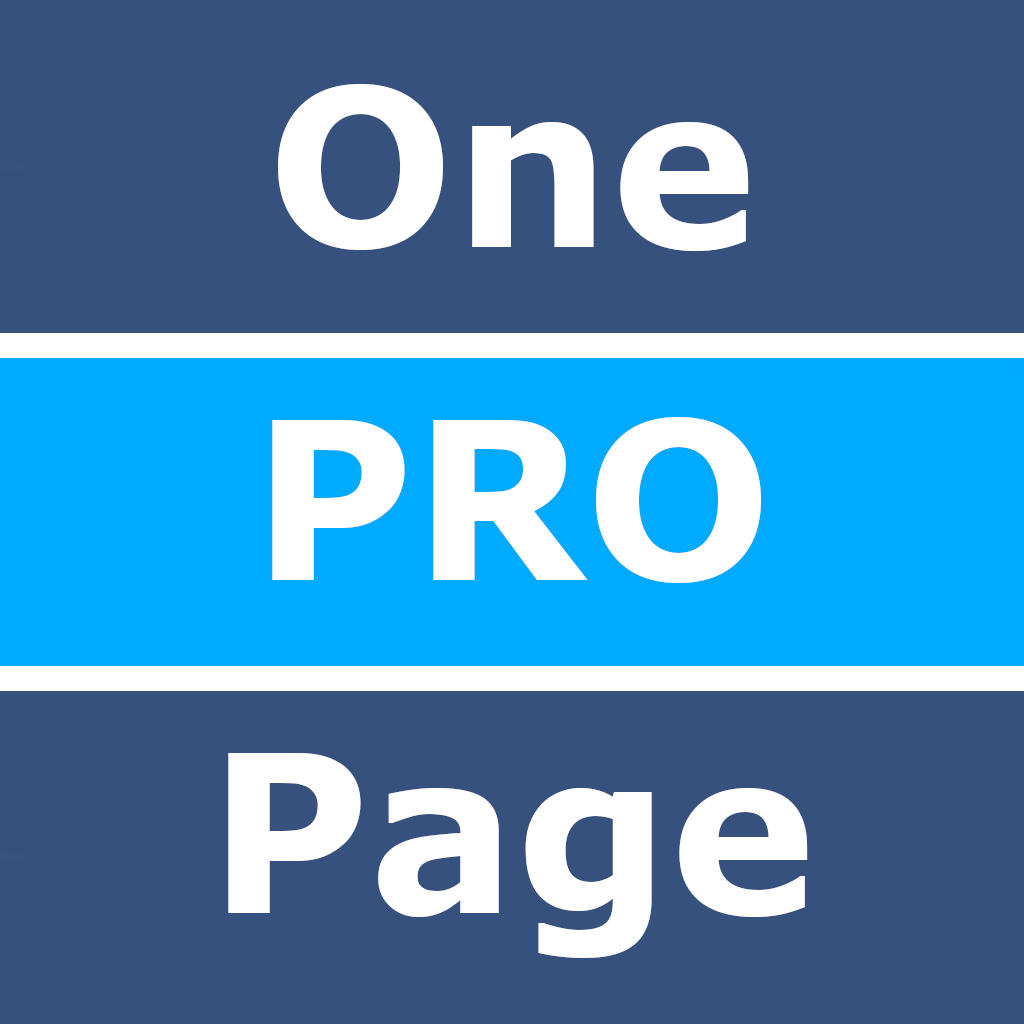 One PRO Page